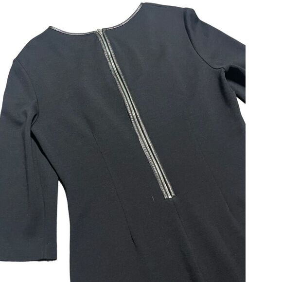 St. John Black Long Sleeve Dress - Picture 5 of 8